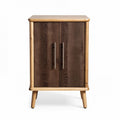 Houten kast met twee deurtjes en een afmeting van 45 x 35 x 70cm
